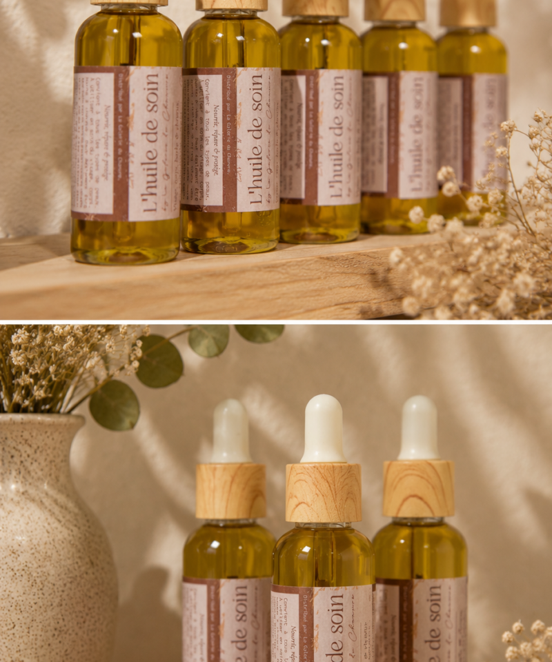 Alternative view of Huile CBD – Soin naturel visage, corps, cheveux & barbe